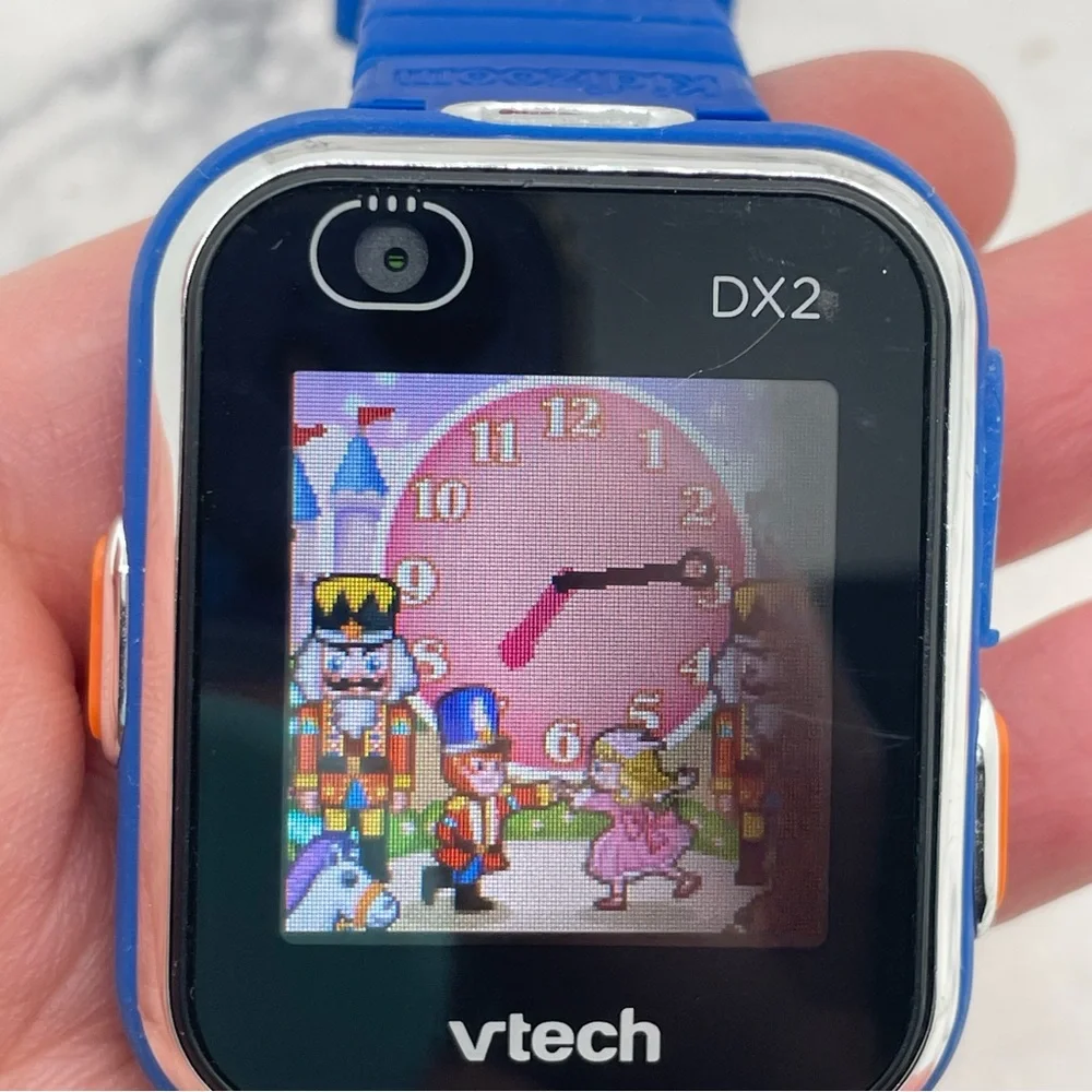 VTech KidiZoom Smartwatch DX2 Smart Watch for Kids Blue No Charging Cable